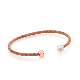 TOUS 18K Rose gold plated Stainless Steel Bracelet/ 613101520