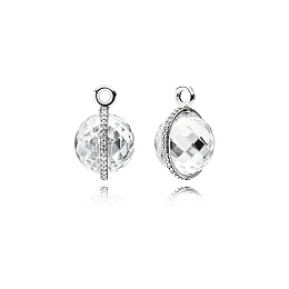 PANDORA Moments Silver Earring/ 290683CZ