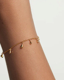 PDPAOLA 18K Gold Plated Silver Bracelet/ PU01-588-U