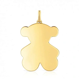 TOUS 18K Gold Plated Silver Pendant/ 1004275700