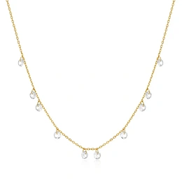 Ania Haie 14K Ոսկեպատ Արծաթյա Վզնոց/ N074-08G