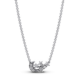 PANDORA Moments серебряное ожерелье/ 392991C01-45