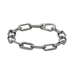 Ruthenium-plated link bracelet /549588C00-4