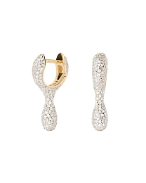 PDPAOLA 18K Gold Plated Silver Earring/ AR01-D25-U