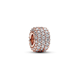 PANDORA Moments 14K Վարդագույն ոսկու պատվածքով Արծաթյա Չարմ/ 782820C01