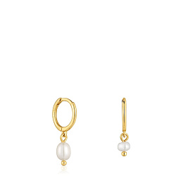 TOUS 18K Gold plated Silver Earring/ 311853520