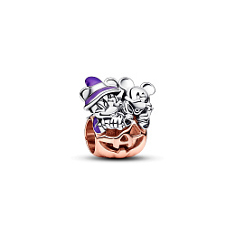 PANDORA Disney 14K Վարդագույն ոսկու պատվածքով Արծաթյա Չարմ/ 782816C01