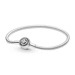 PANDORA Moments Silver Bracelet/ 590038C01-17