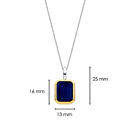 Ti Sento 14K Gold Plated Silver Pendant/ 6817BY