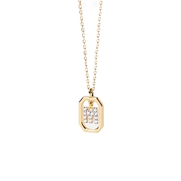 PDPAOLA 14K Gold Plated Silver Necklace/ CO01-524-U