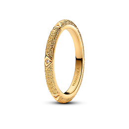 PANDORA Gold Plated metal blend Ring / 163322C01-50