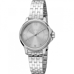 ESPRITCase,MetalDarkBracelet,WomenGrey3Watch,Dial,