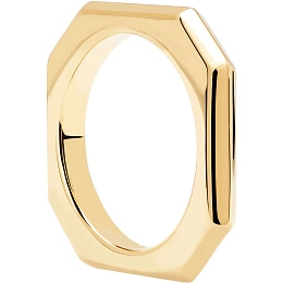 PDPAOLA 18K Gold Plated Silver Ring/ AN01-378-10