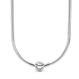 PANDORA Moments Silver Necklace/ 590742HV-42