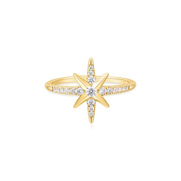 Ania Haie 925 Sterling Silver Ring/R065-02G-56