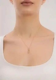 Maison de la Bijouterie 18K Gold Plated Brass Necklace and Bracelet Set