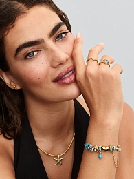 PANDORA ESSENCE 14K Ոսկեպատ Արծաթյա Ականջօղ/ 263820C01