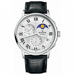 Les Bémonts / Chronograph moon phase / Stainless s