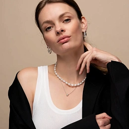 Ti Sento Silver Necklace/ 34007YP-42