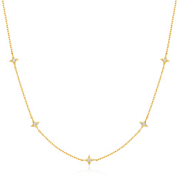 Ania Haie 14K Gold Plated Silver Necklace/ N061-04G