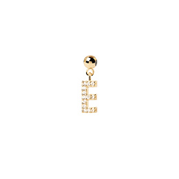 PDPAOLA 18K Gold Plated Silver Charm/ CH01-054-U