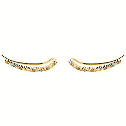 PDPAOLA 18K Gold Plated Silver Earring/ AR01-B99-U