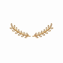 Maison de la Bijouterie 18K Позолоченные Серьги/ 2511310