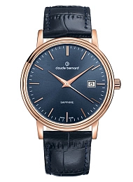 Claude Bernard  Men's  Wristwatch/ 53009 37R BUIR Switzerland