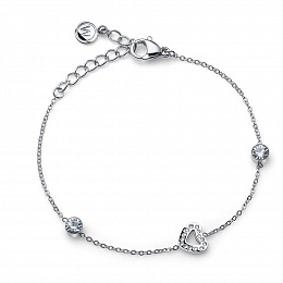 Bracelet Love Steel crystal /32224