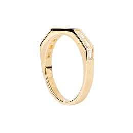 PDPAOLA 18K Gold Plated Silver Ring/ AN01-A04-14