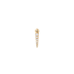 PDPAOLA 18K Gold Plated Silver Single Earring/ PG01-726-U