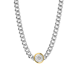 Ti Sento 14K Gold Plated Silver Necklace/ 34051ZY-40