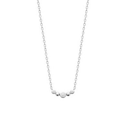 L'atelier Precieux Silver Necklace/ 87374045
