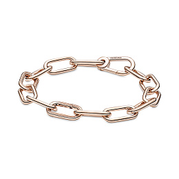 14k Rose gold-plated link bracelet /589588C00-4