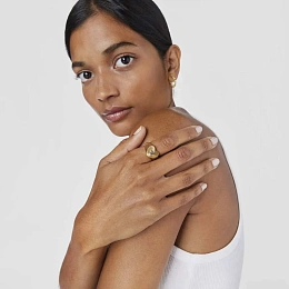 TOUS 18K Ոսկեպատ Արծաթյա Մատանի/ 311665500