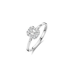 Blush Lab-Grown Diamonds 14K White gold Ring/ LG1010W-56