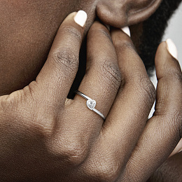PANDORA Moments Silver Ring/ 199267C02-52