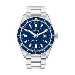 Edox  Men's Mechanical Wristwatch/ 80126 3BUM BUIN Switzerland