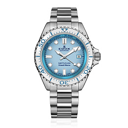 Neptunian Power reserve 68 / 42 mm / WR 300m / automatic 68 hours PR / stainless steel / metal brace