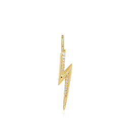 Ania Haie 14K Ոսկեպատ Արծաթյա Չարմ/ NC048-32G
