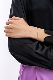 Maison de la Bijouterie 18K Gold Plated Bracelet/ 97355318