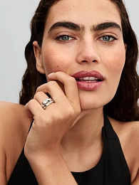 PANDORA ESSENCE Серебряное Кольцо/ 193890C00-54