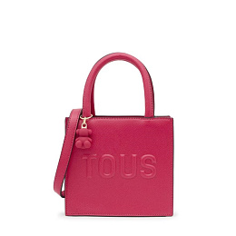 PU.CO,HANDBAG MINI CUBE T BRENDA FUCHSIA