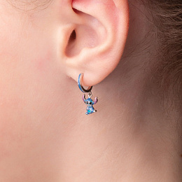 Disney Children's Silver Earring/ ES00098SRHL