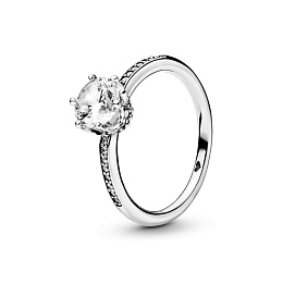 PANDORA Moments серебряное кольцо/ 198289CZ-56