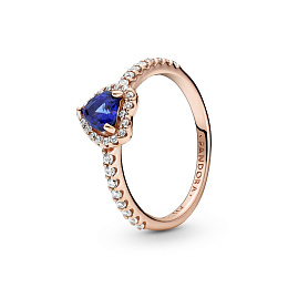 PANDORA Timeless 14K Վարդագույն ոսկու պատվածքով Արծաթյա Մատանի/ 188421C01-58