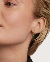 PDPAOLA 18K Gold Plated Silver Single Earring/ PG01-696-U