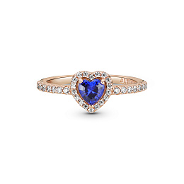 PANDORA Timeless 14K Վարդագույն ոսկու պատվածքով Արծաթյա Մատանի/ 188421C01-58