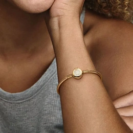 PANDORA Moments 14K Ոսկեպատ Արծաթյա Թևնոց/ 569046C01-19