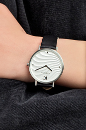 PIC 2.0 FW22 S.WHIT,BLACK LEATHER BAND